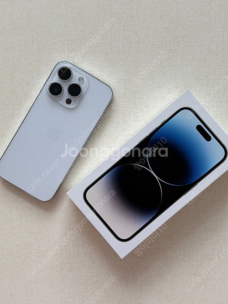 아이폰 14pro 256기가 실버 공기계 풀박스(완전 ...--1
