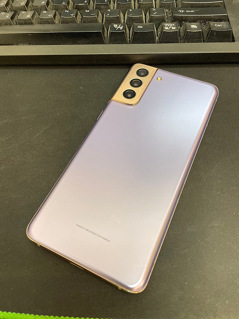 갤럭시S21플러스 팬텀바이올렛 256GB 무잔상 상태좋...--0