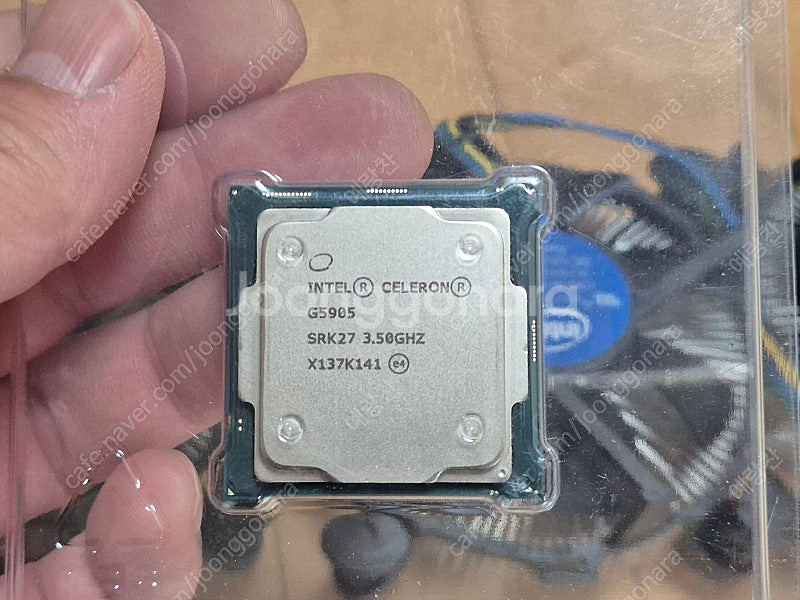 셀러론 G5905 + 정품쿨러 3세트 일괄--0