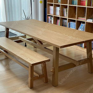 이케아 IKEA 뫼켈뷔 대형식탁 테이블 & 벤치