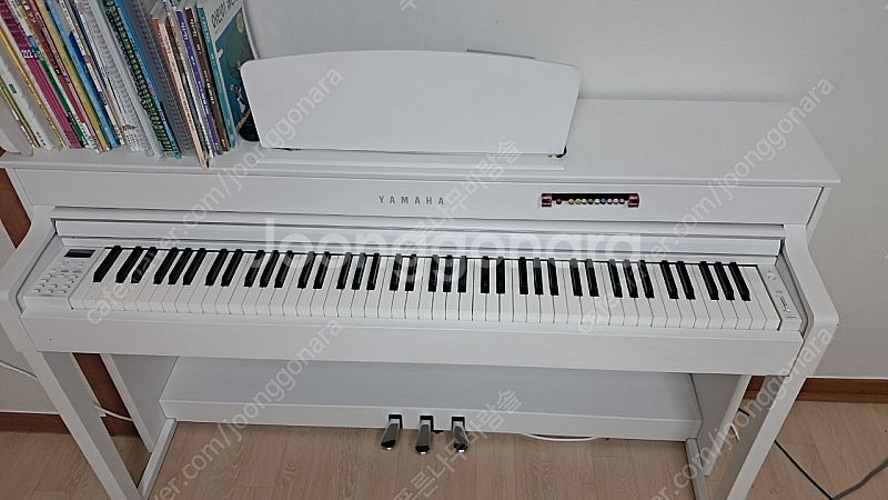 야마하 clp-535 화이트 디지털피아노--4