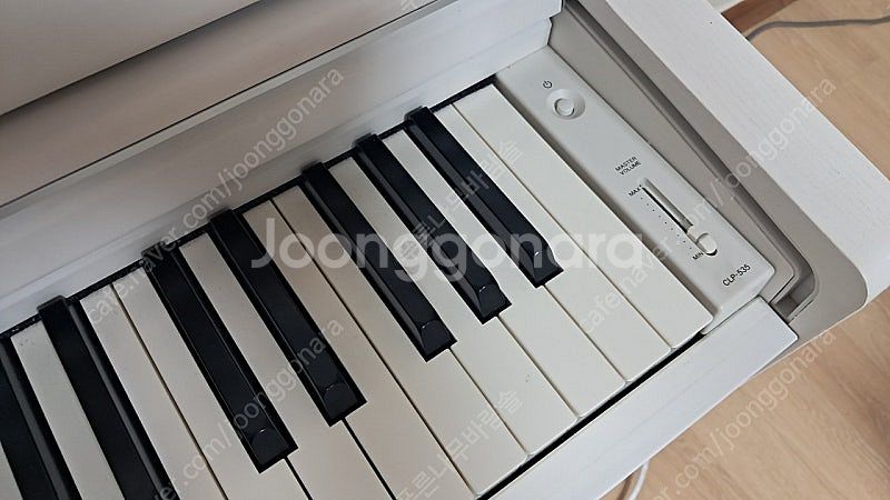 야마하 clp-535 화이트 디지털피아노--7
