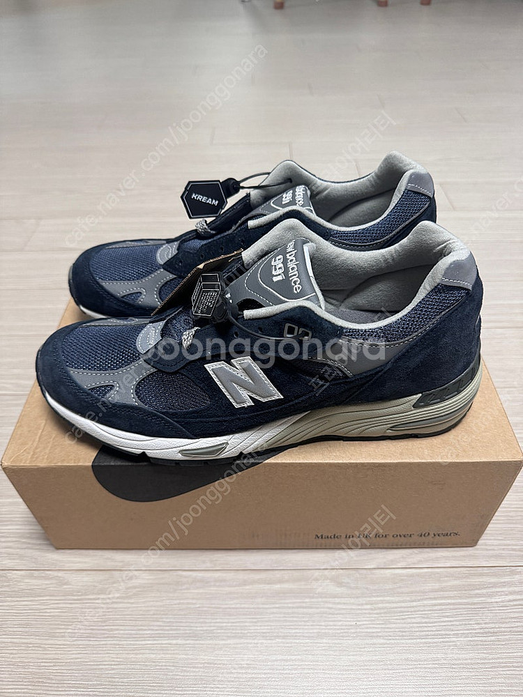 뉴발란스 991 v1 네이비 280--1