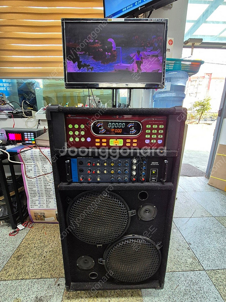 모니터 포함 45만원 이동식 노래방 세트 25년 2월 ...--0