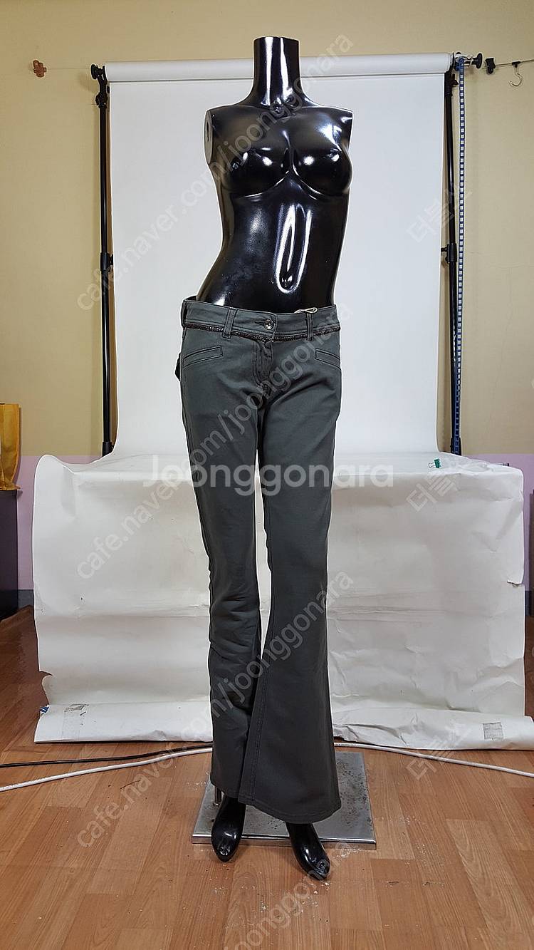 알리시 회색 여성 진바지 정품 알리시 진바지--0