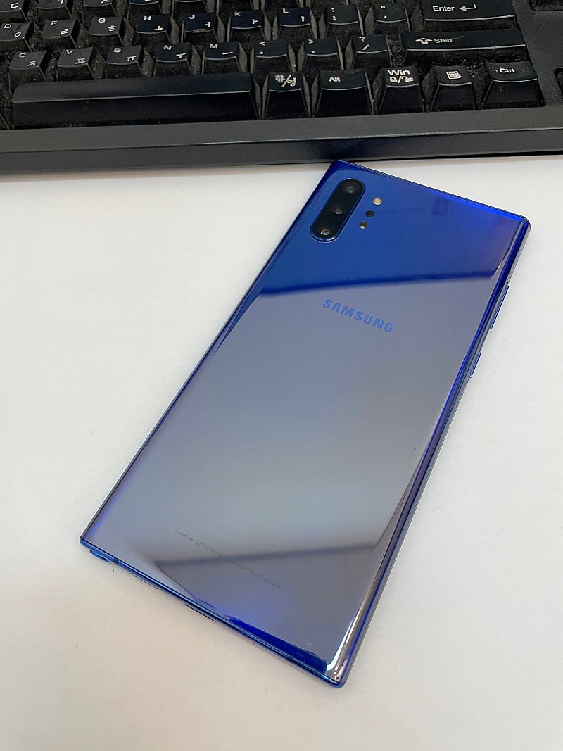 갤럭시노트10플러스 블루 256GB 무잔상 가성비좋은 ...--0
