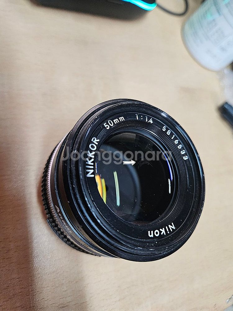 nikkor mf 50mm f/1.4 니콘 수동렌즈 팝...--2
