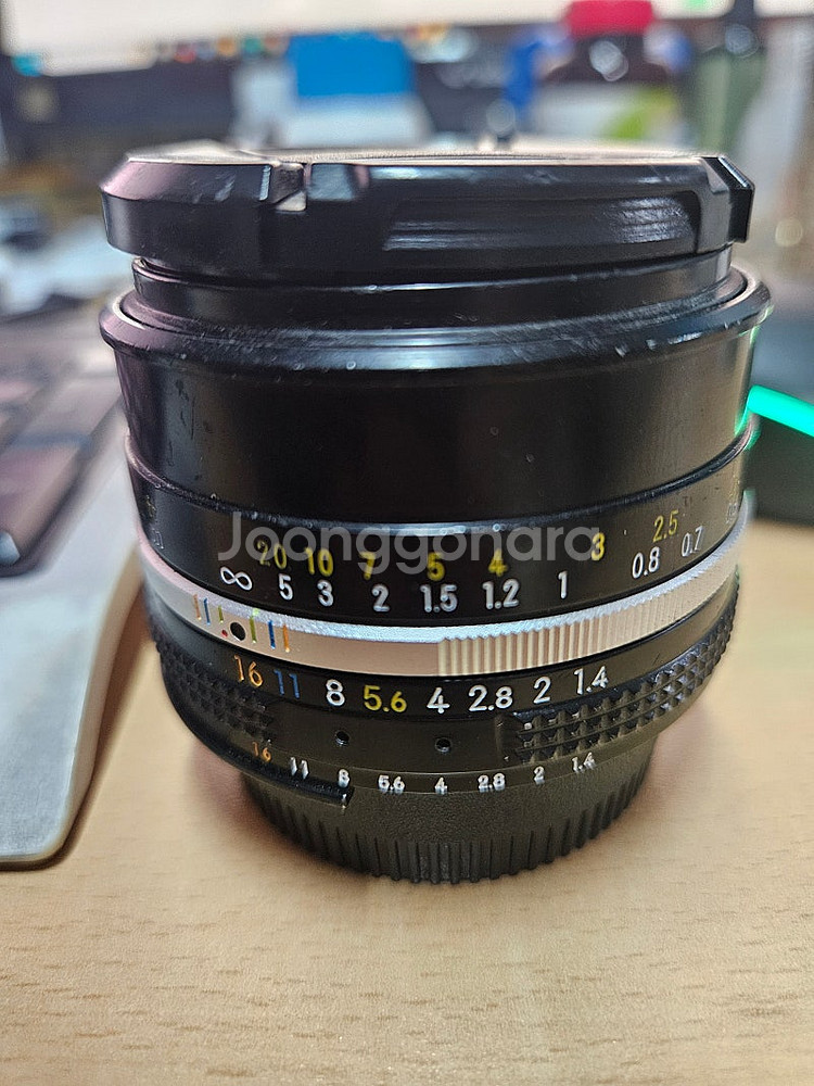 nikkor mf 50mm f/1.4 니콘 수동렌즈 팝...--3