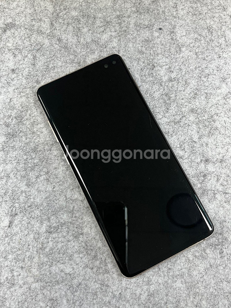 (자급제무잔상)갤럭시S10플러스 화이트 512G 미파손...--2