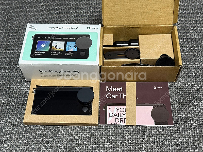 스포티파이 카씽(카띵) Spotify Car Thing 판매합니다.--0