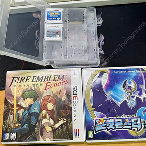 3DS 칩 판매합니다 (마카7 알칩, 커비 로보보 알칩, 파엠 에코즈 곽칩, 포켓몬 문 곽칩)