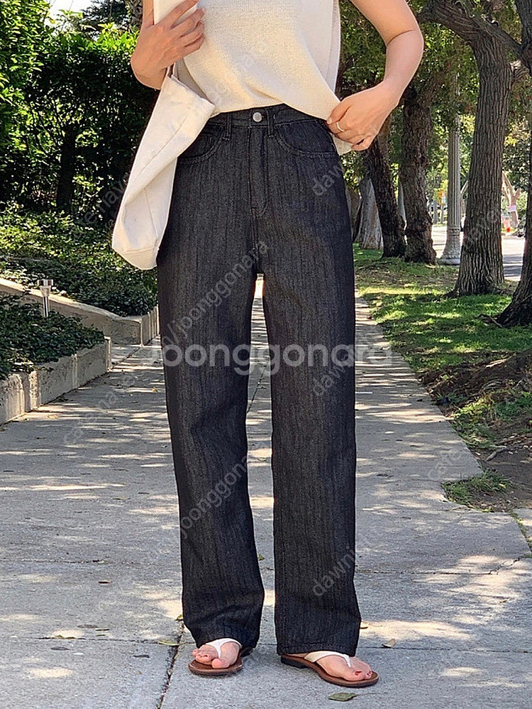 필링스 썸머 생지데님 롱S사이즈--0