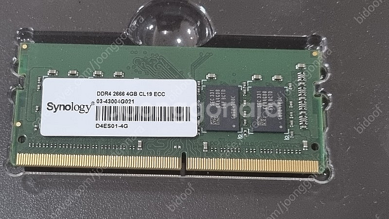 시놀로지 정품 D4ES01-4G 4GB ECC Unbu...--2