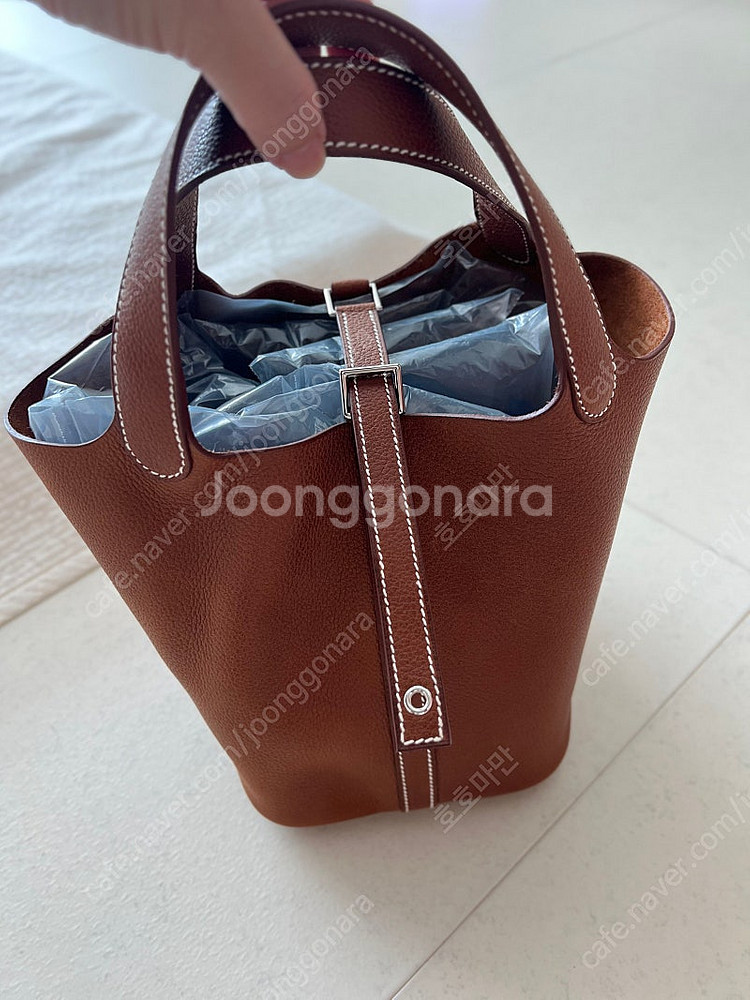 (새상품) 에르메스 피코탄 골드 은장 (포브)--0