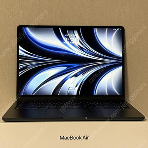 맥북에어 M2 13 미드나이트