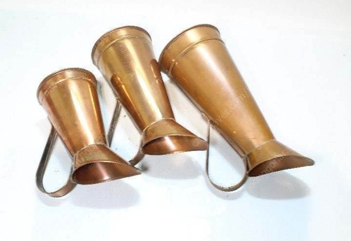 영국 앤틱 아름다운 황동 저그(주전자) 세트 이미지