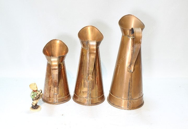 영국 앤틱 아름다운 황동 저그(주전자) 세트 이미지