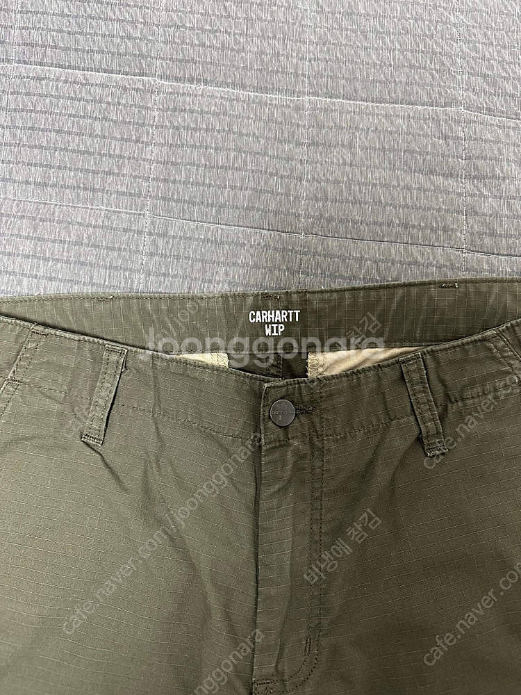 칼하트 레귤러 카고팬츠 콜롬비아 올리브 34X3 2--2