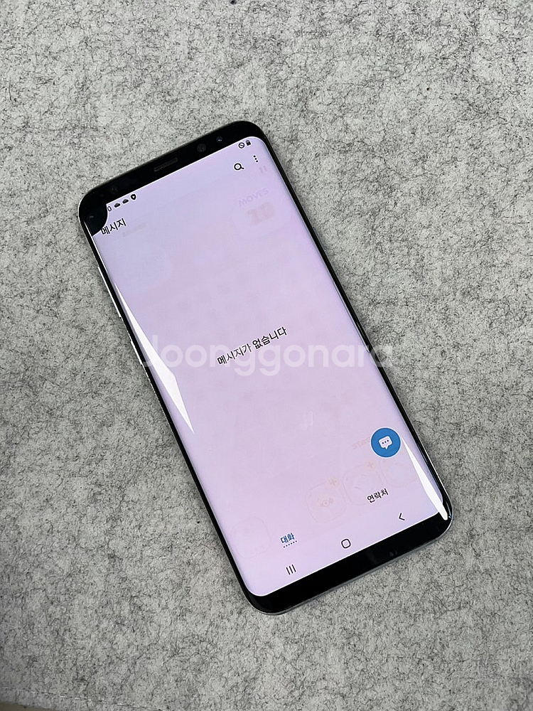 갤럭시S8플러스 64G 블루 미파손 가성비꿀폰 퀵용 배...--4