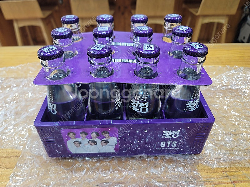 롯데 칠성사이다 BTS(방탄소년단)에디션 150ml 미...--0