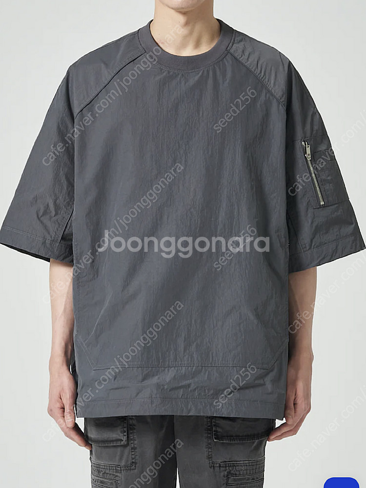 [S,105] 준지 나일론 래글런 소매 MA-1 포켓 ...--0
