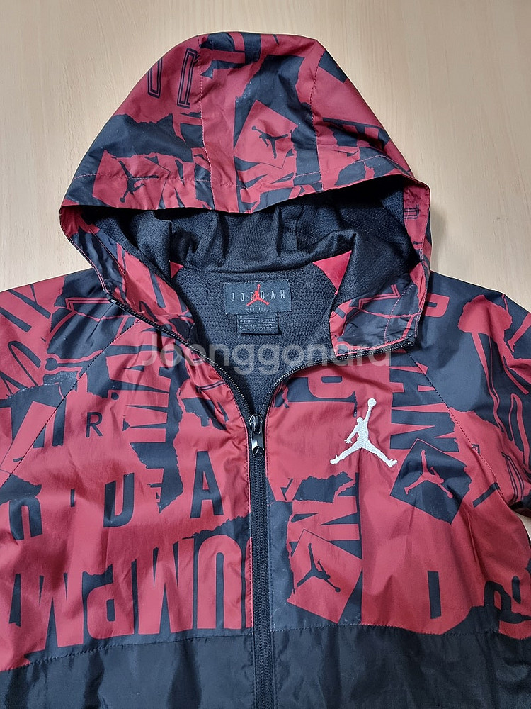 나이키조던 아동 바람막이 후드점퍼 /130--2