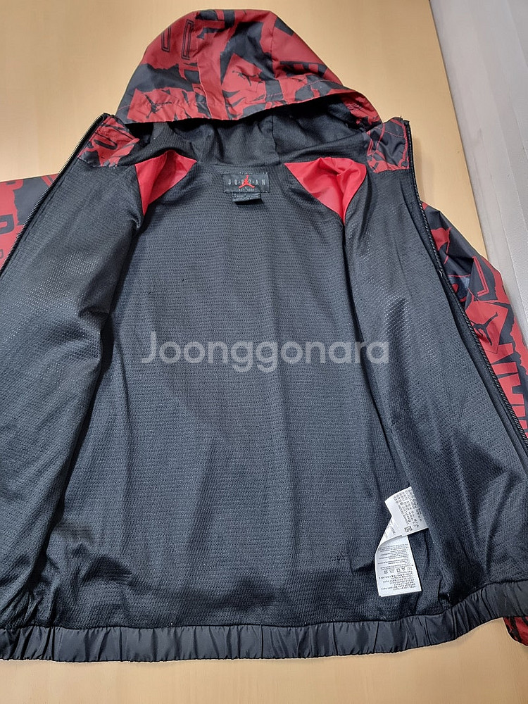 나이키조던 아동 바람막이 후드점퍼 /130--3