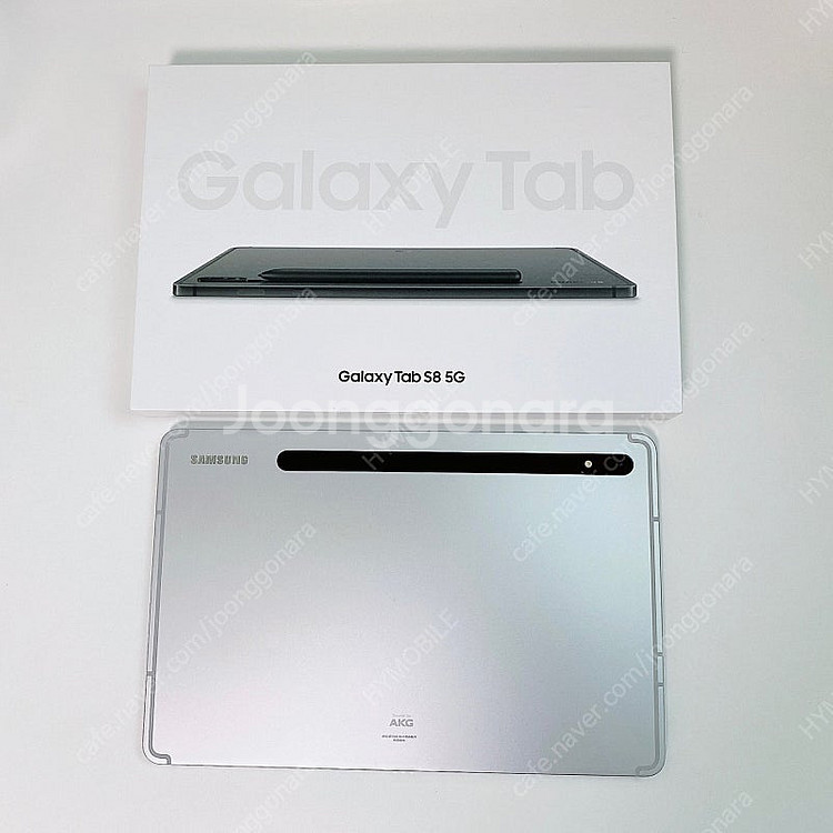 S급 풀박스 갤럭시탭S8 5G 실버 128기가 자급제 ...--0