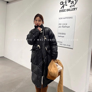 폭스클럽 김지유 롱패딩 듀기스토어 떡볶이 오리털