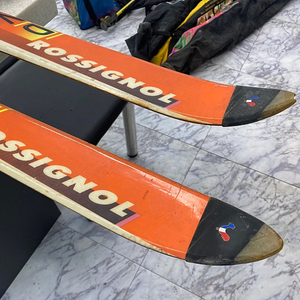 로시놀 스키 플레이트 팝니다. (부츠랑 폴대도 같이드려요)