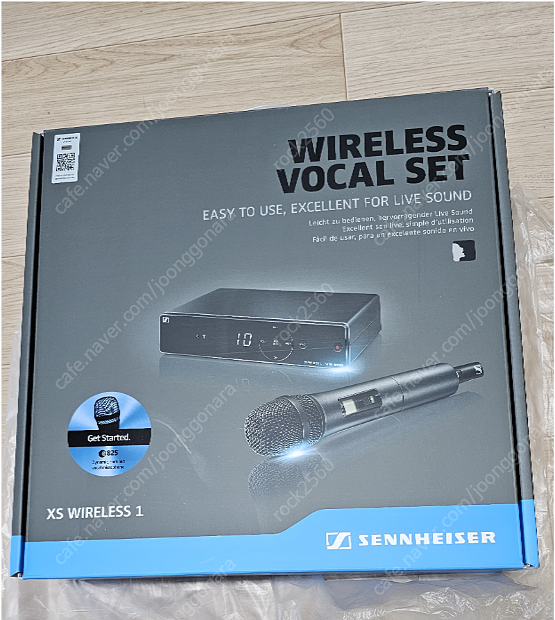 젠하이저 무선마이크 XSW1-825 미개봉 신품박스 팝...--0