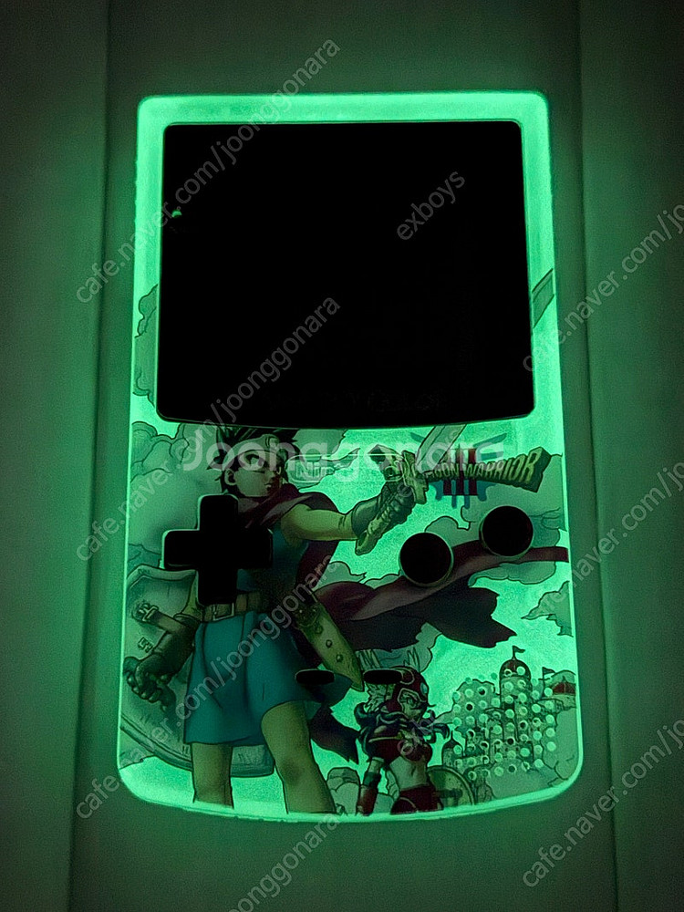 GBC 게임보이 컬러 백라이트 드래곤 퀘스트3 커스텀 ...--4