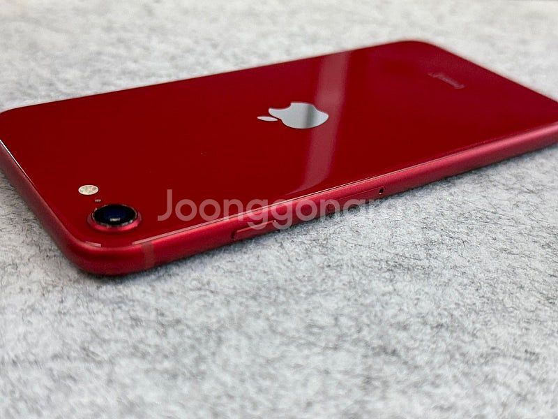 (자급제)아이폰SE3 레드 64G 배터리90% 외관 깨...--5
