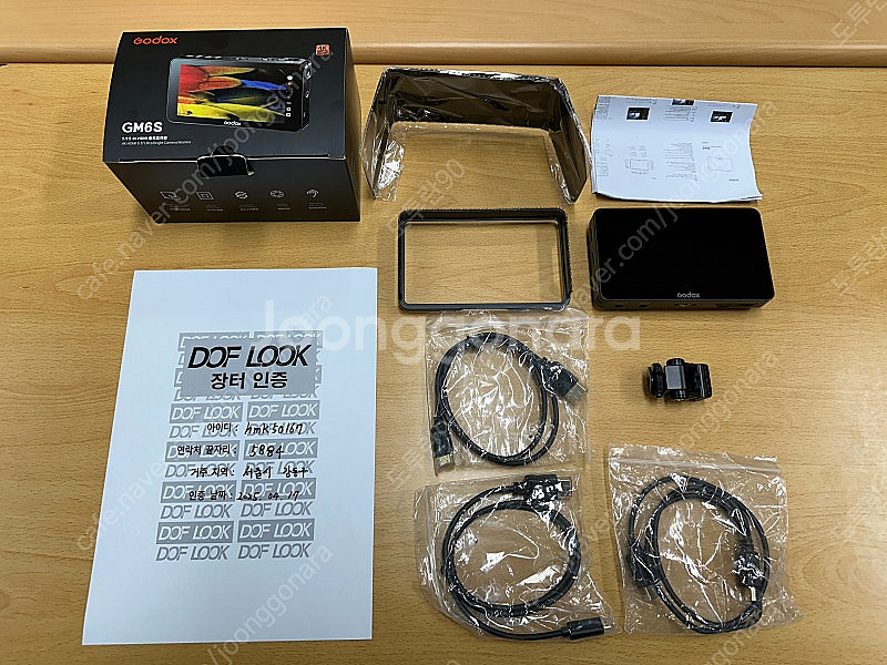 고독스 GM6S 필드모니터 5.5인치 4K 터치 팬리스...--0