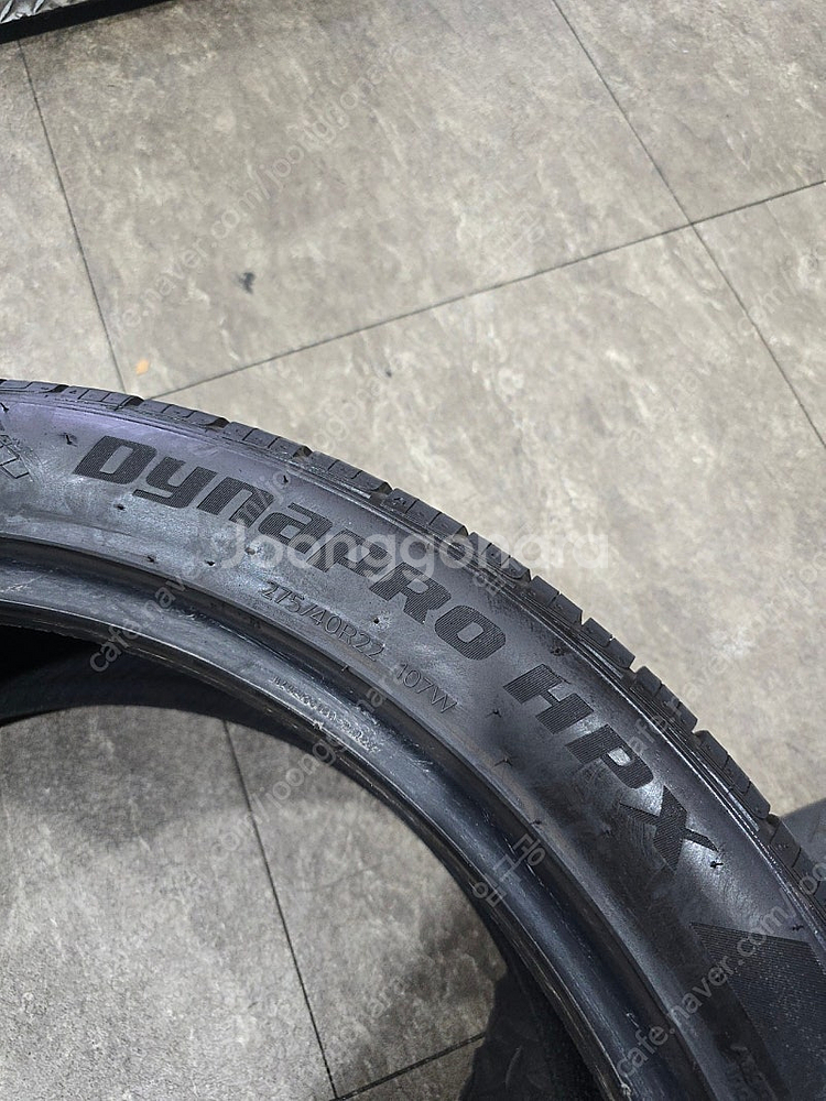한국타이어 다이나프로 HPX 275/40R22 1개 팝...--4