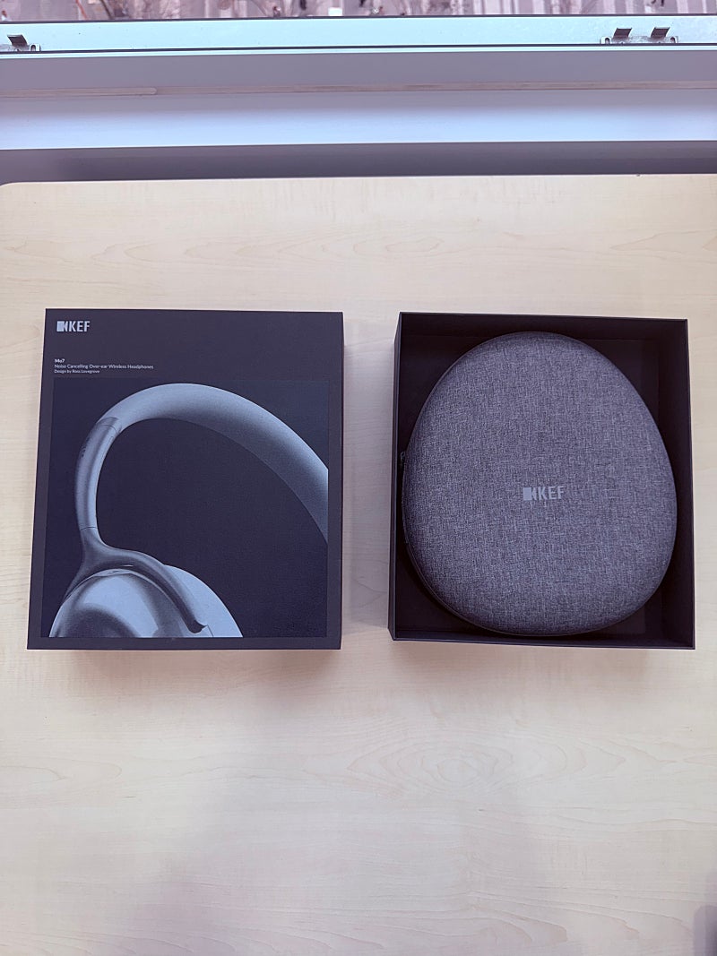 KEF Mu7 노이즈캔슬링 블루투스 헤드폰(단순개봉 미...--0