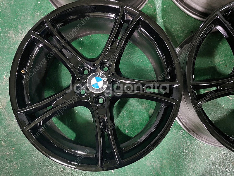 20인치 BMW 블랙도장휠--3