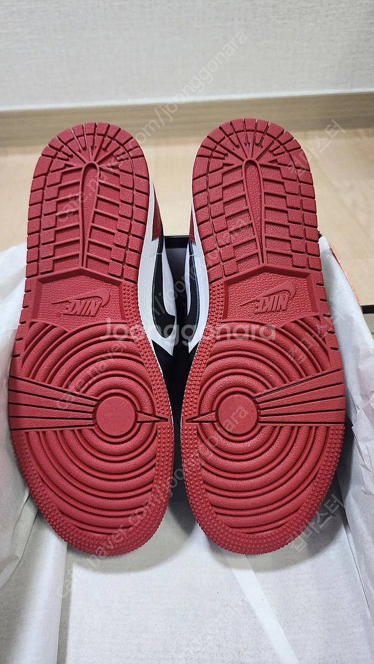 조던 1 레트로 로우 OG Black Toe(GS)--3