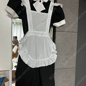여성 메이드/무녀 코스튬