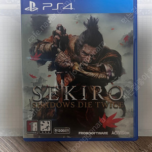 PS4 세키로 중고 판매 합니다.