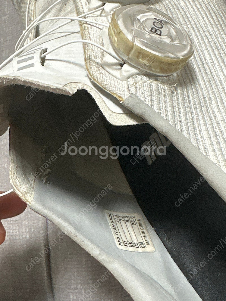 라파 프로팀 고어텍스자켓 블랙 , 프로팀 클릿슈즈 화이...--8