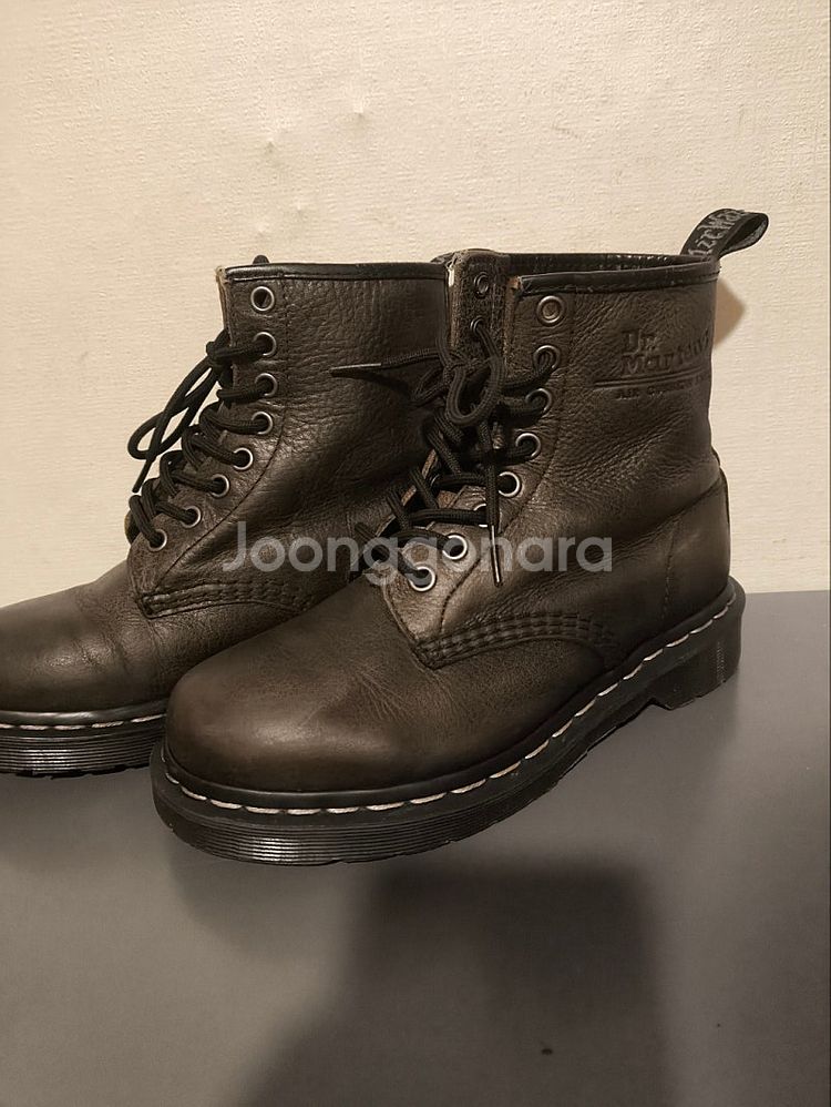 uk3 220mm 닥터마틴 1460 블랙브라운 워커--0