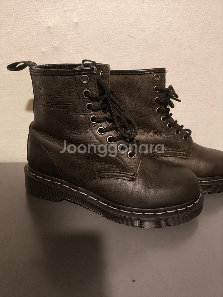 uk3 220mm 닥터마틴 1460 블랙브라운 워커--1
