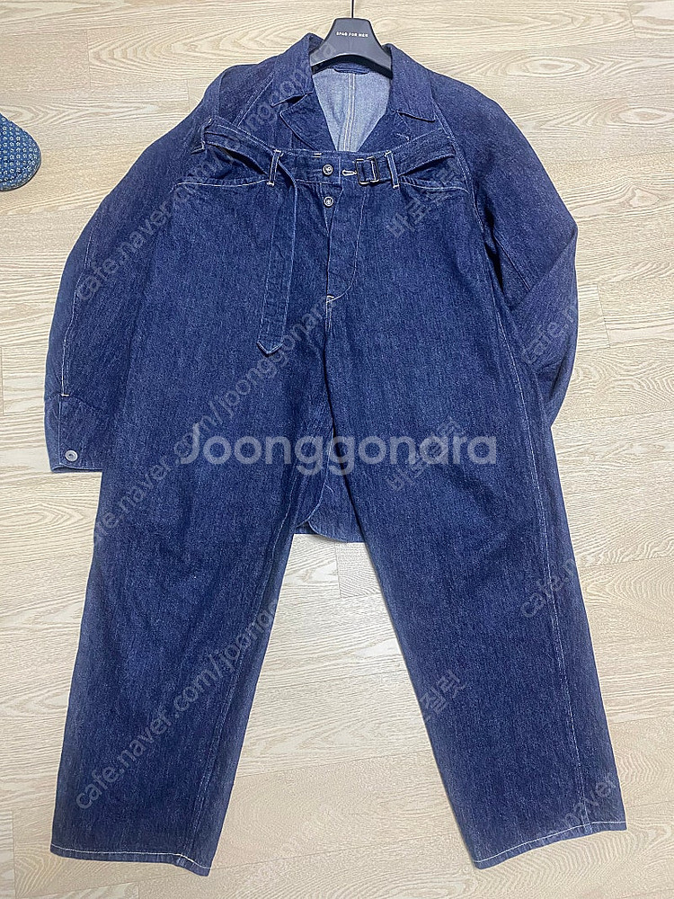 코모리21년도 워크자켓 벨티드 셋업--1