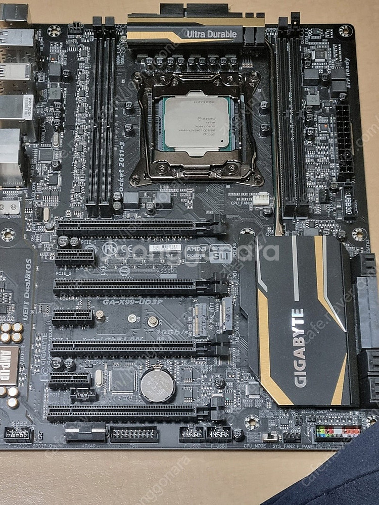 기가바이트 x99 메인보드(고장)--0