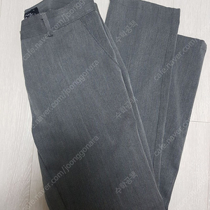 허리단면길이 34.5cm 그레이 일자슬랙스 5천원
