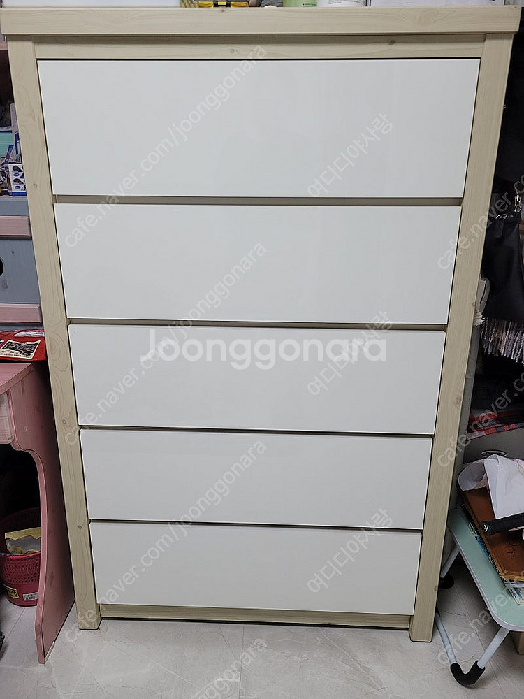 5단서랍장 청주 직거래--0