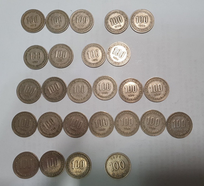 각종 희귀동전 아주매우싸게 팝니다. (10원, 100원, 500원) 이미지