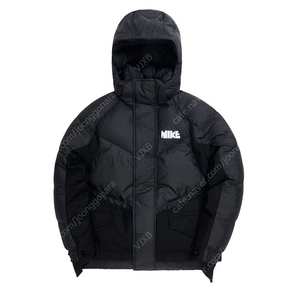 사카이 나이키 다운패딩 블랙 XL
