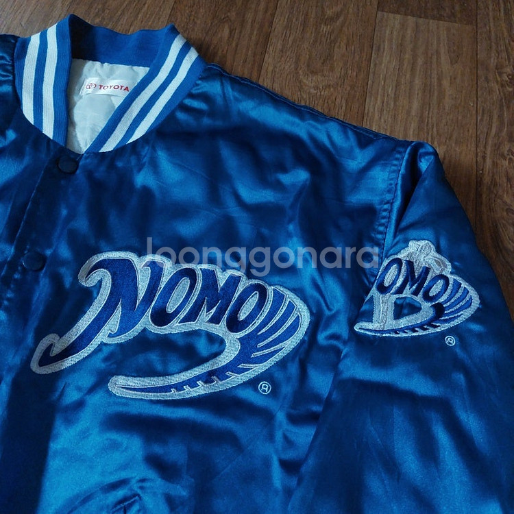 90s 토요타 MLB 노모 히데오 새틴 스타디움 자켓--7